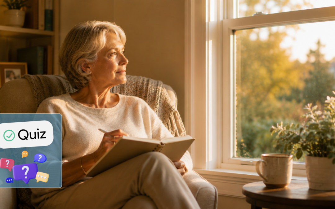 house rich South Suburbs woman reading by sunlit window with notebook